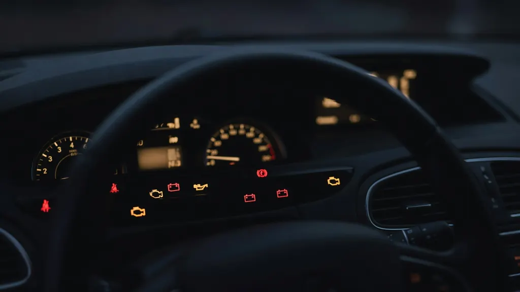 Renault Scenic – znaczenie kontrolek na desce rozdzielczej